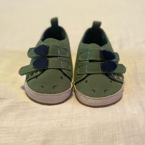 0-3 months green shoes